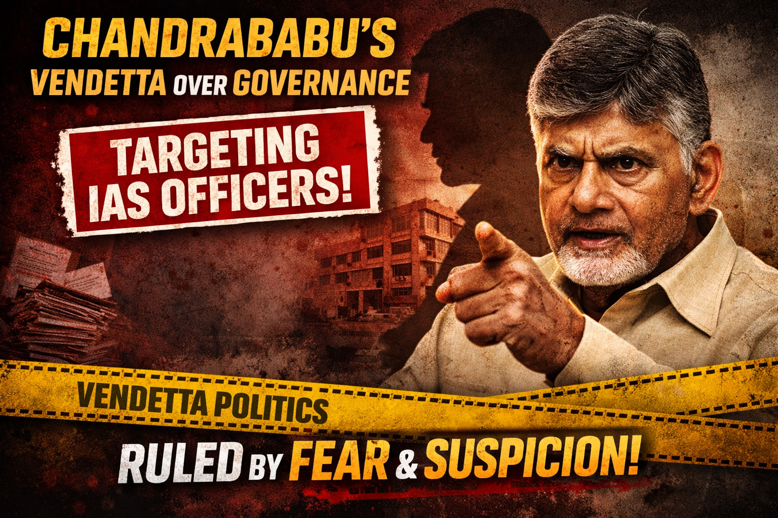 Chandrababu’s Vendetta over Governance