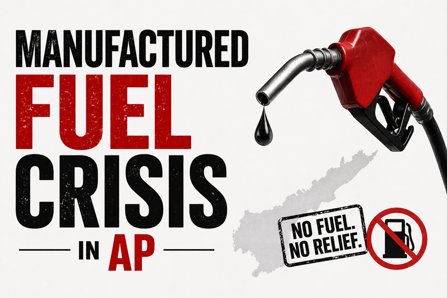 Manufactured Fuel Crisis in AP 