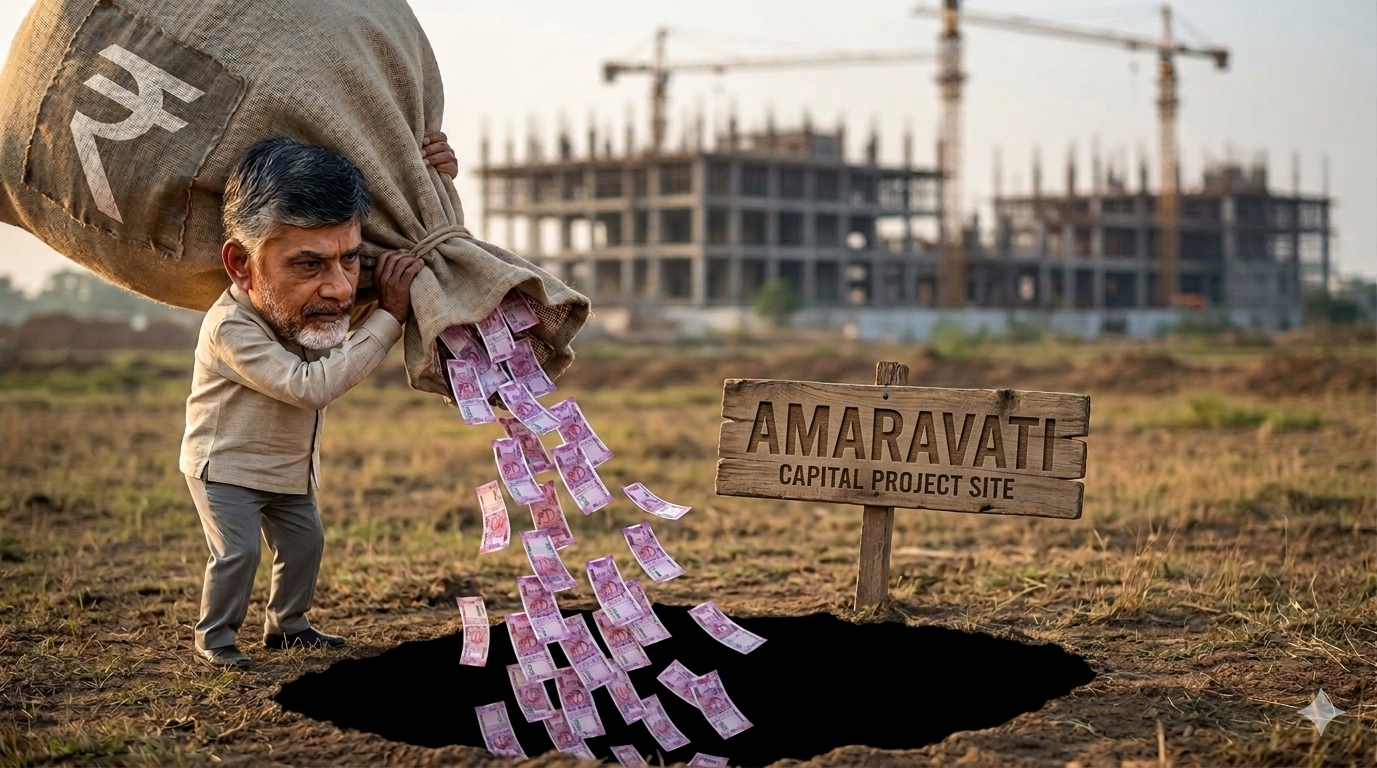 AMARAVATI : Debt Trap for Andhra Pradesh