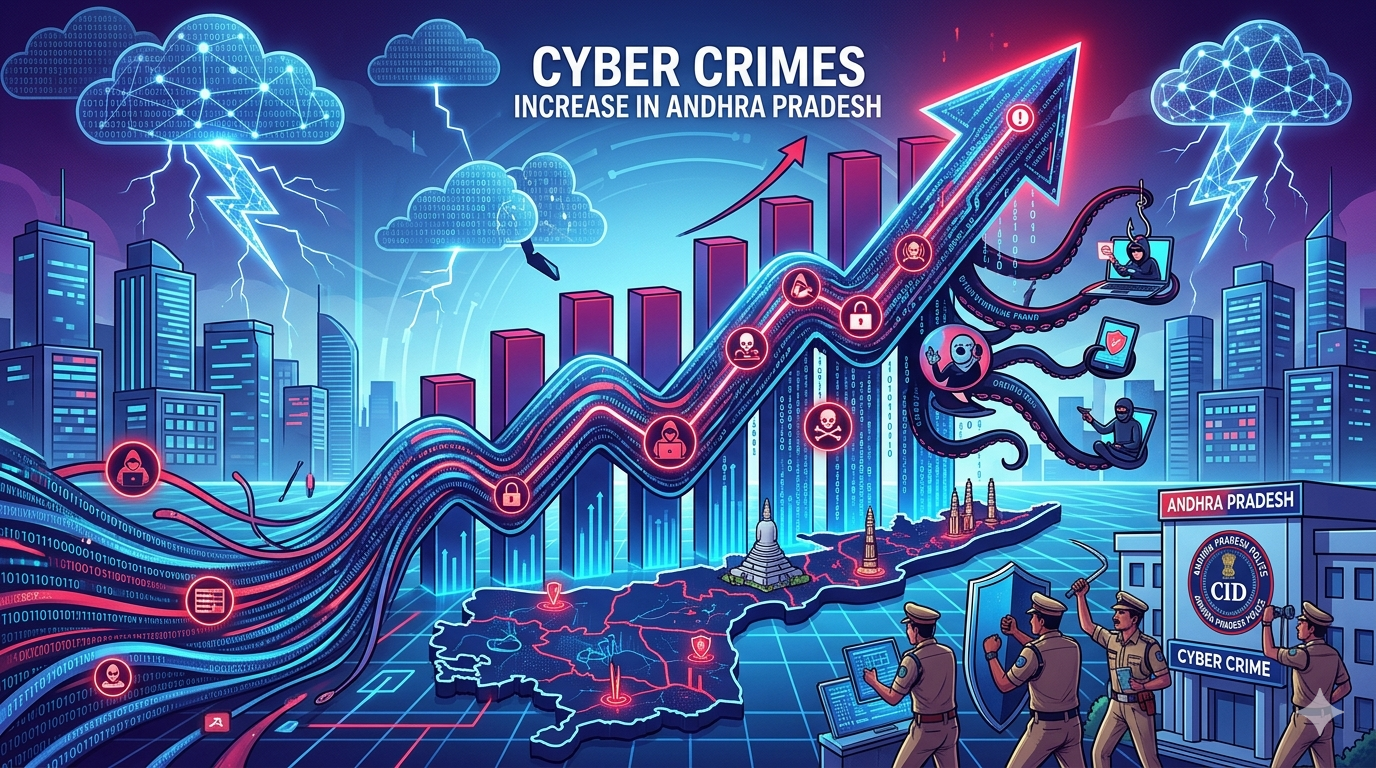 Cybercrime in Andhra Pradesh: Rising Numbers, Weak Response