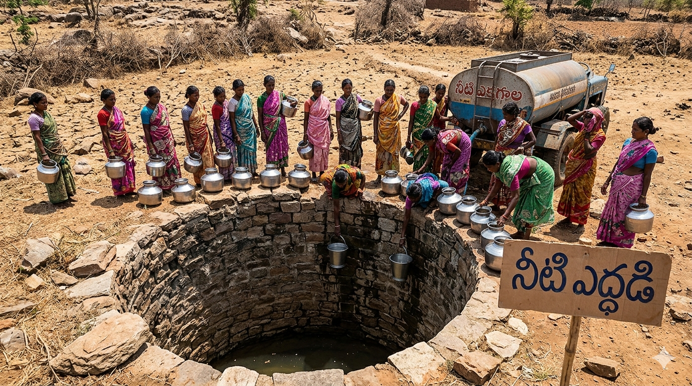 Broken Borewells ; Broken Promises : AP Tribal Area Water Crisis