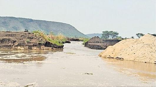 Rain in Capital Region: Breach at Kondaveeti Vagu Delays Reservoir Project