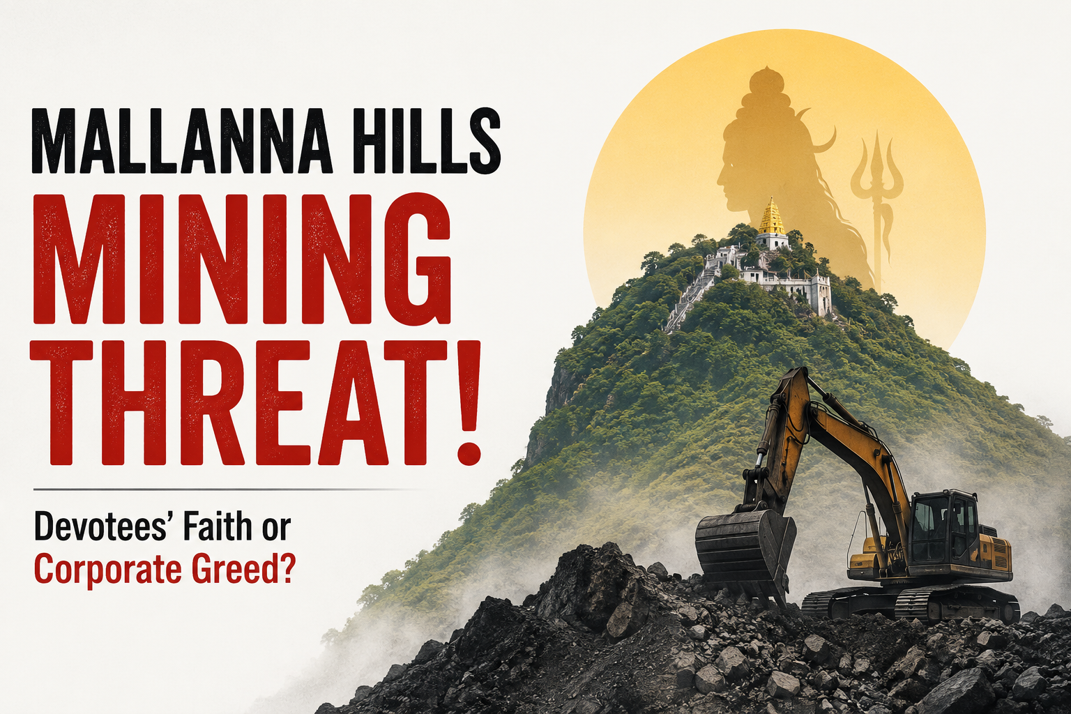 Mining threat looms over Sacred Mallanna Hills