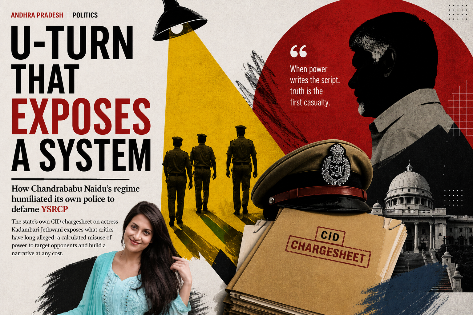 U-Turn Exposes Andhra Pradesh Government’s Vendetta Politics: How Chandrababu Naidu’s Regime Humiliated Its Own Police