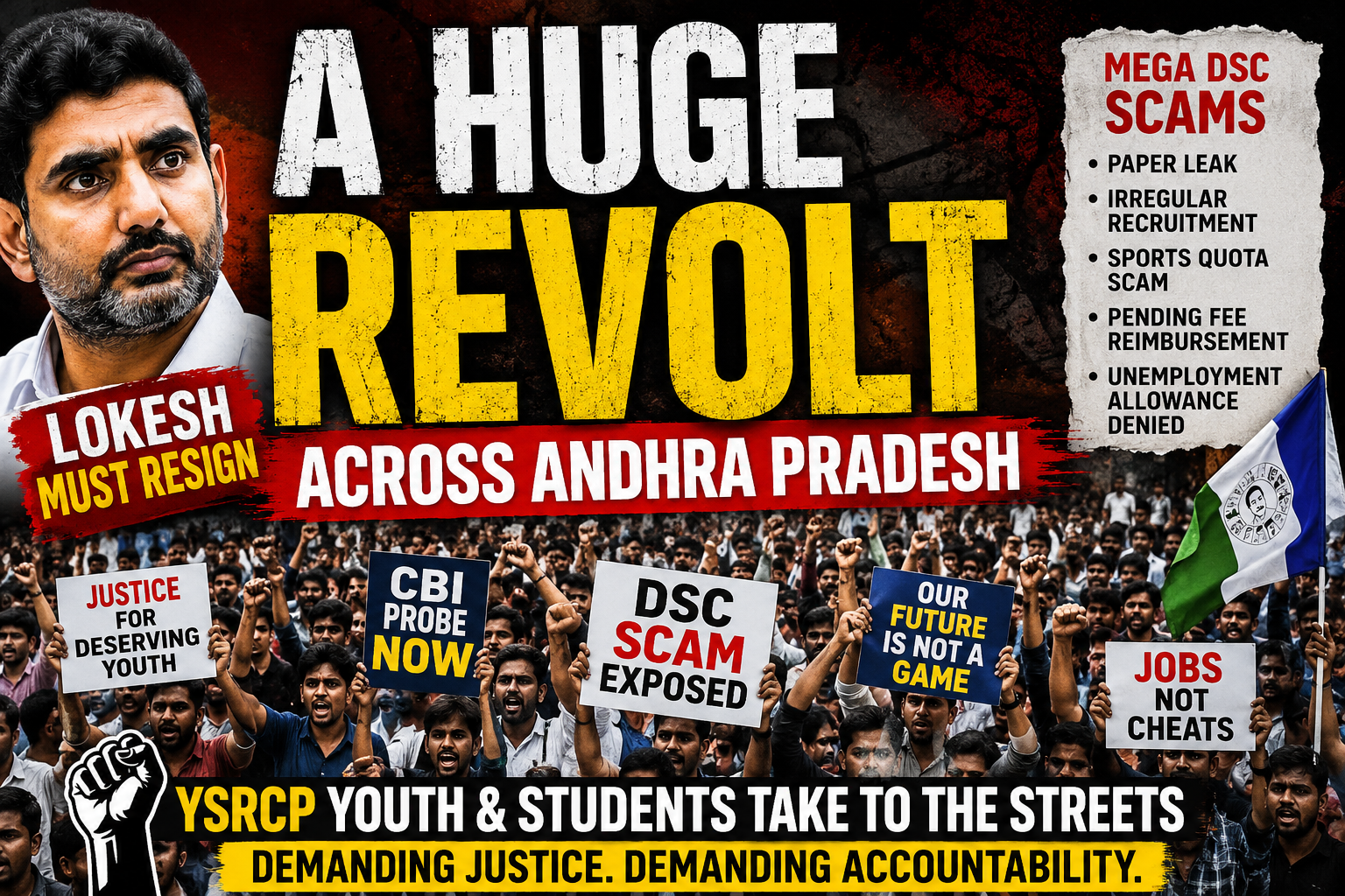 Lokesh must resign