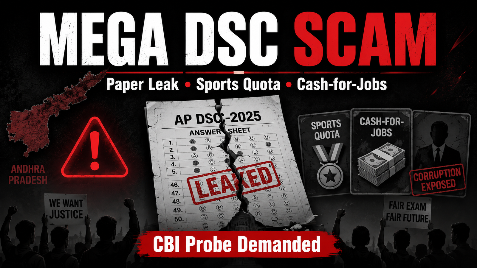 DSC marred by fraud and irregularities!
