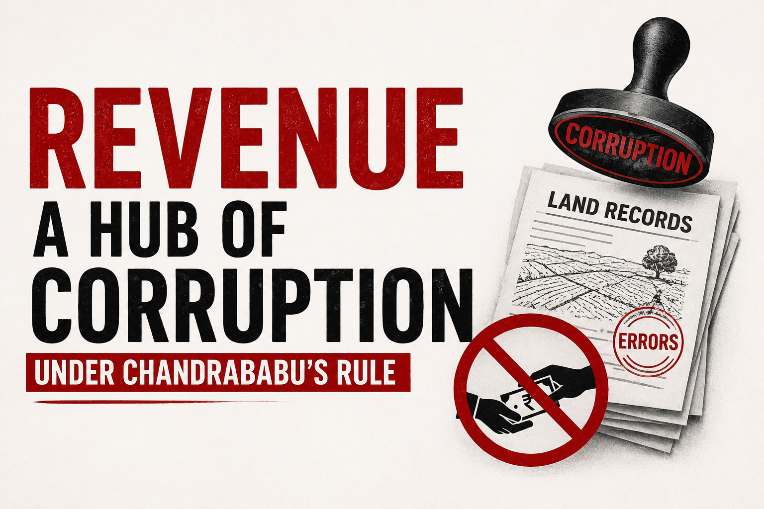 Revenue: A hub of Corruption under Chandrababu’s rule