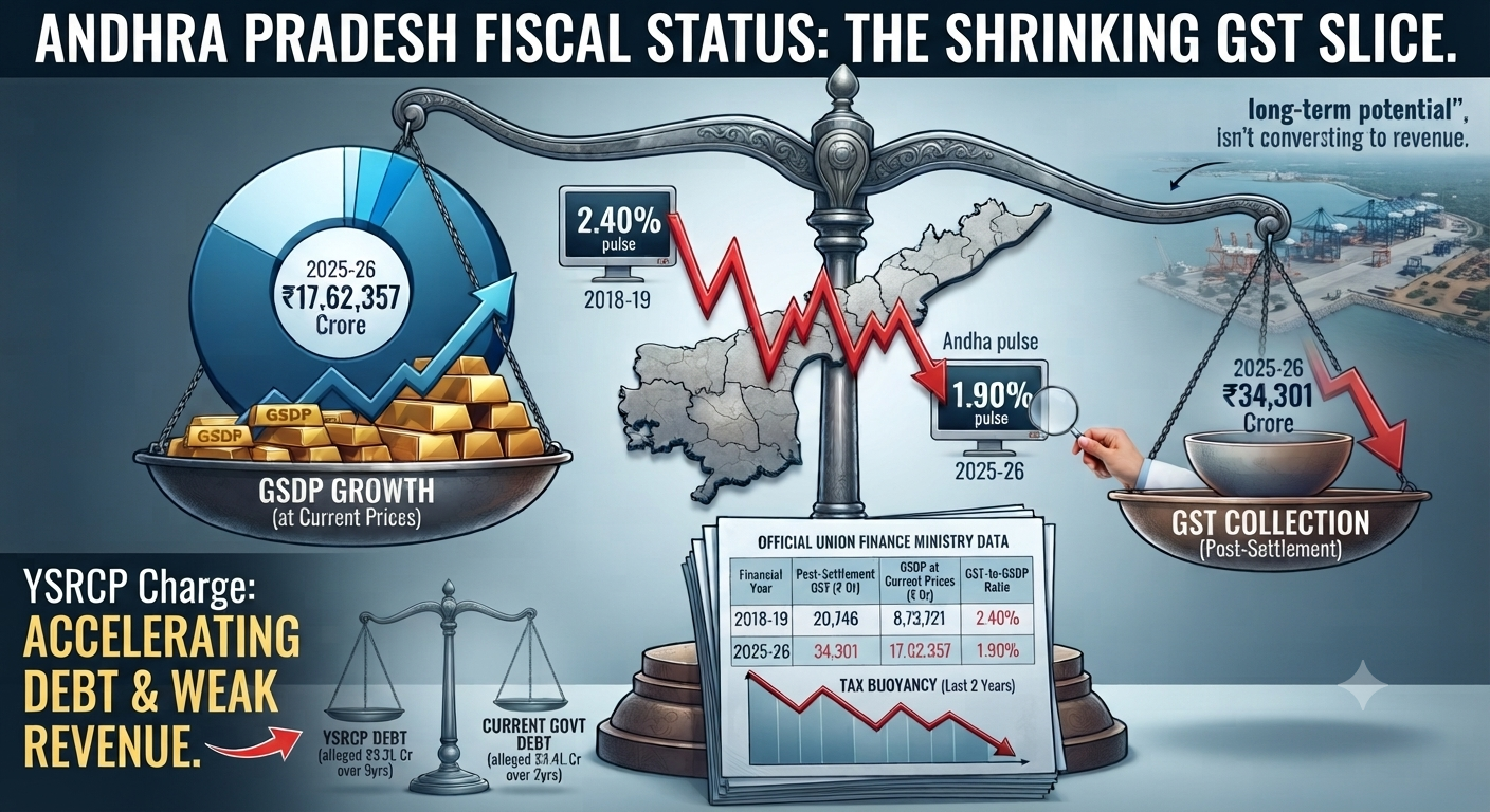 The Declining GST-to-GSDP Ratio and What It Really Means