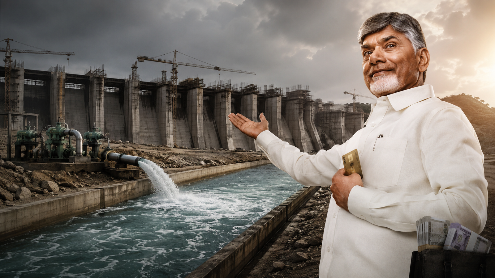 Chandrababu’s Polavaram Loot & Credit Chori 