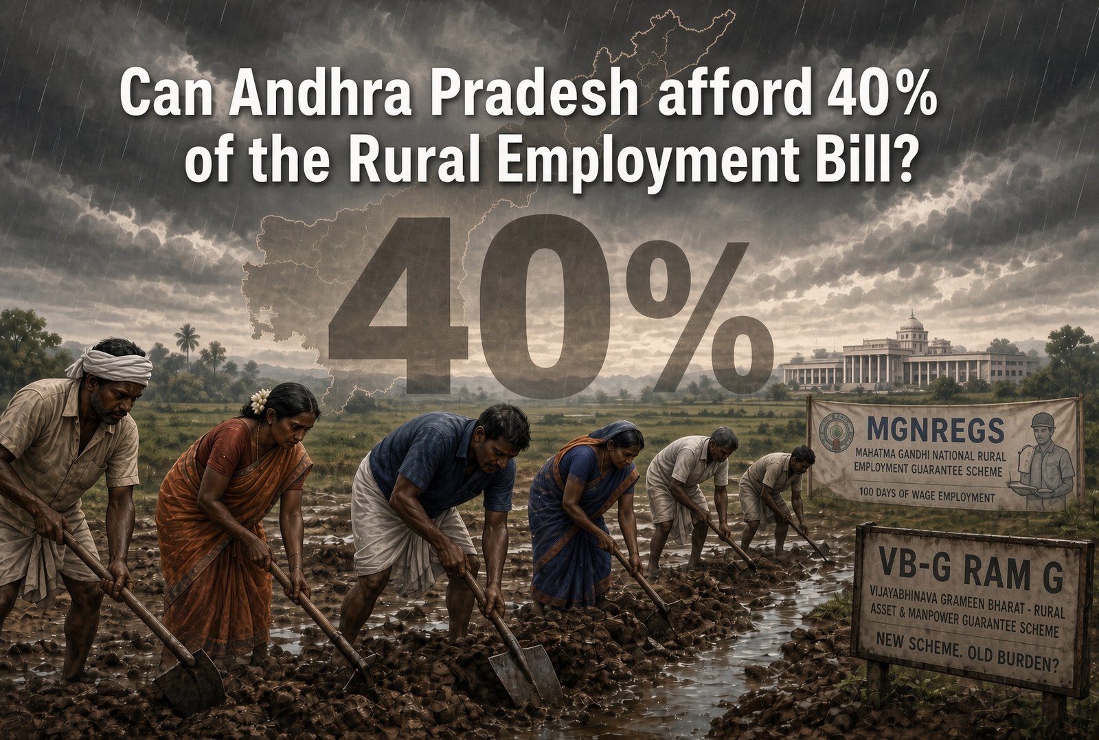 VB-GRAM-G: Can a Deficit State like Andhra afford 40% of the Rural Employment Bill?