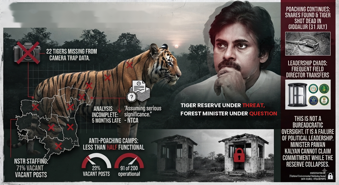 Tiger Reserve Under Threat, Forest Minister Under Question