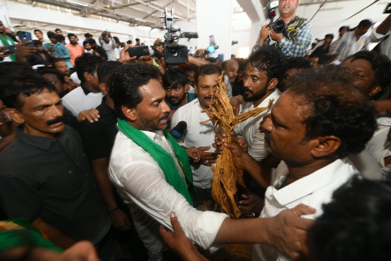 YS Jagan demands MARKFED Procurement to save Tobacco Farmers