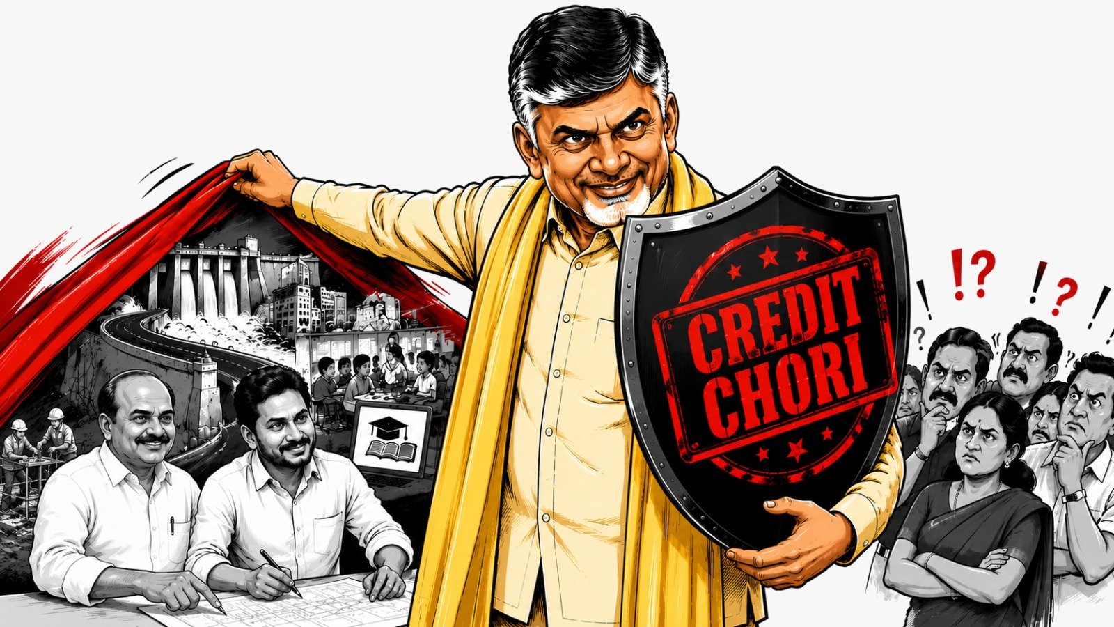 Naidu’s endless credit chori