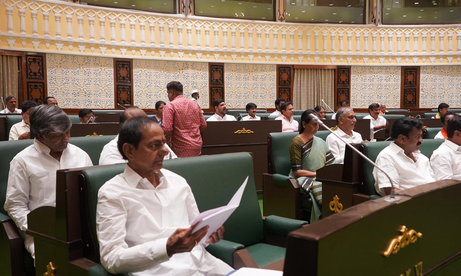 BRS MLAs Suspended for Entire Assembly Session