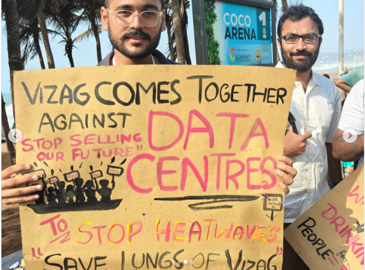 Instagram Account of ‘Stop Vizag Data Centers’ Campaign Restricted in India