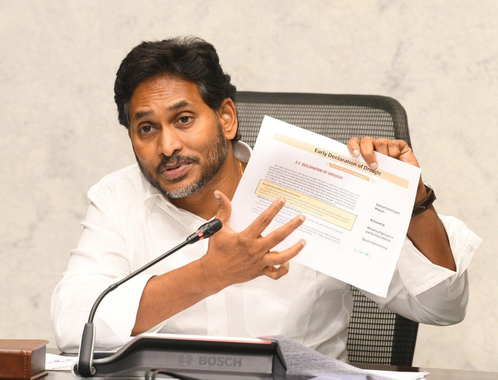 Not El Niño, it’s ‘Yellow Nino’: YS Jagan