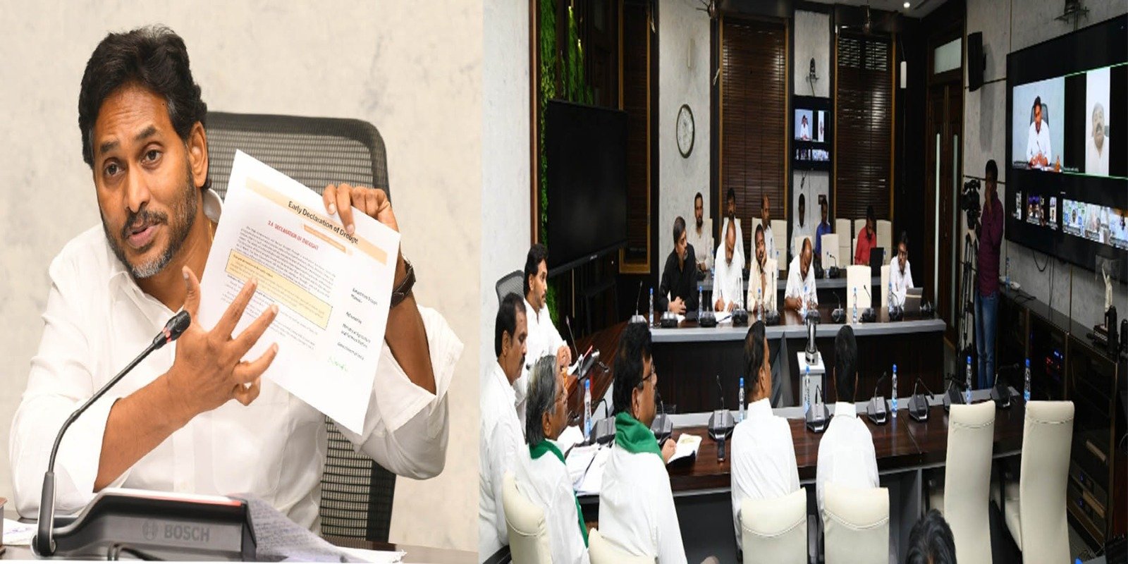 Jagan Accuses Govt of Mishandling Drought, Water Crisis in Andhra
