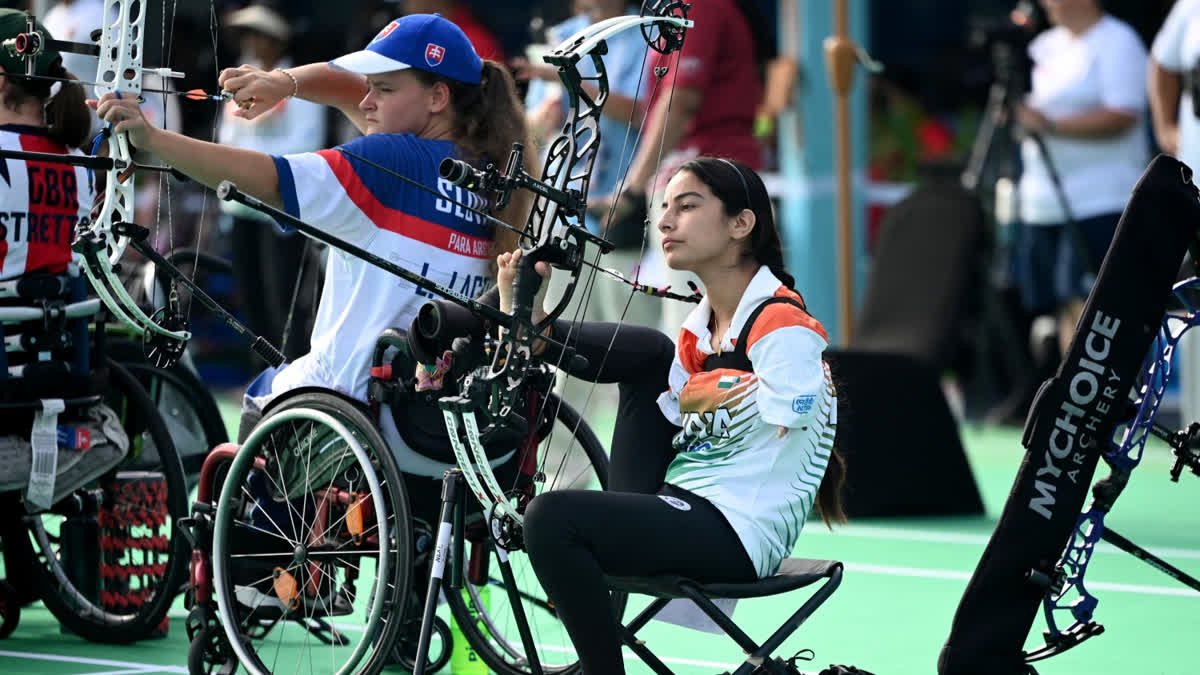 Sheetal Devi equals world record; India top women's compound team qualification at Asian Para Games