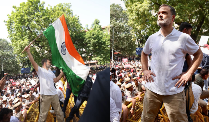 Rahul Gandhi Leads Opposition Protest Against CEC Gyanesh Kumar in Delhi