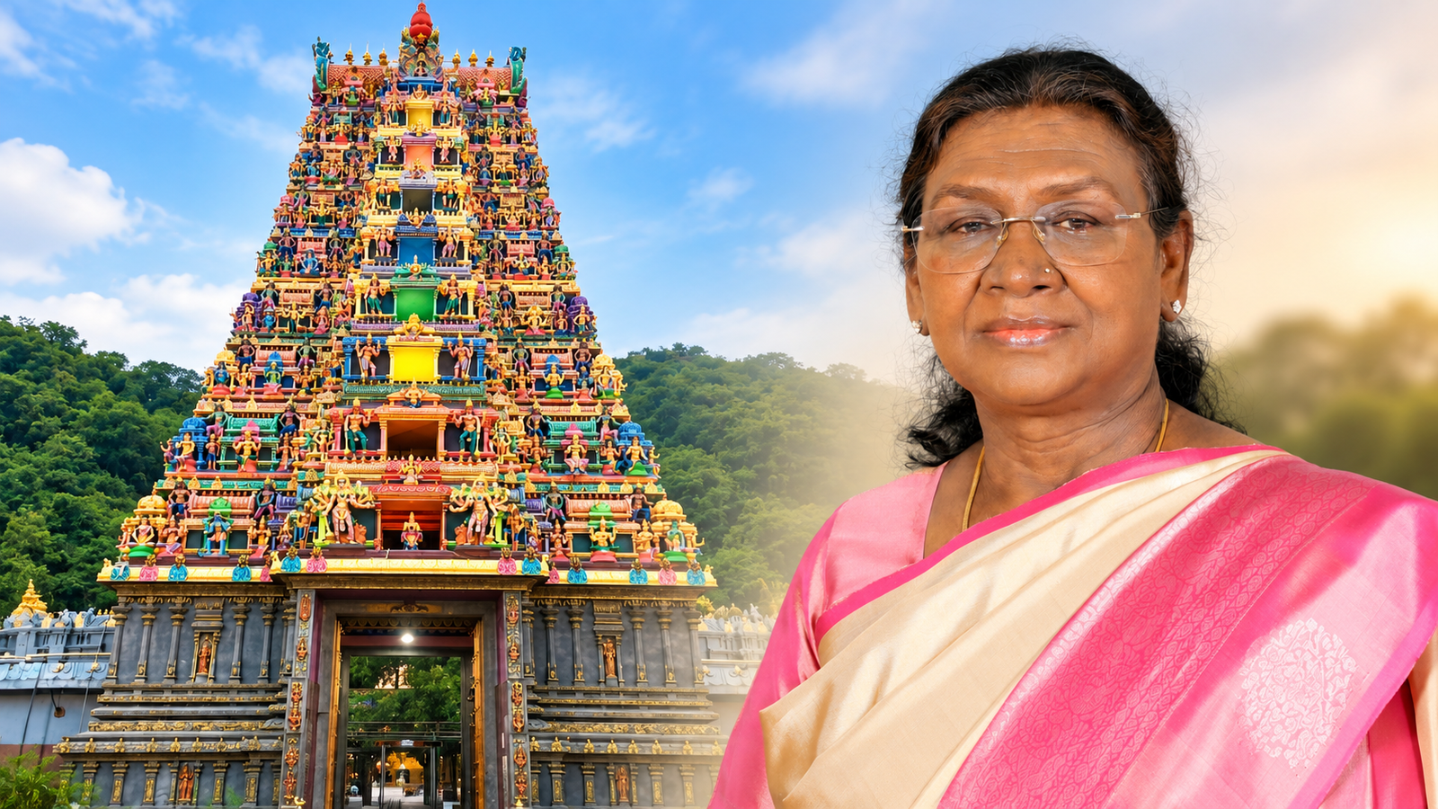 Prez Murmu to visit Vijayawada; to pray at Kanaka Durga temple, attend SARAS Mela