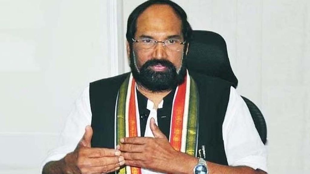 Minister Uttam Kumar Reddy blames BRS regime for Telangana's El Nino woes