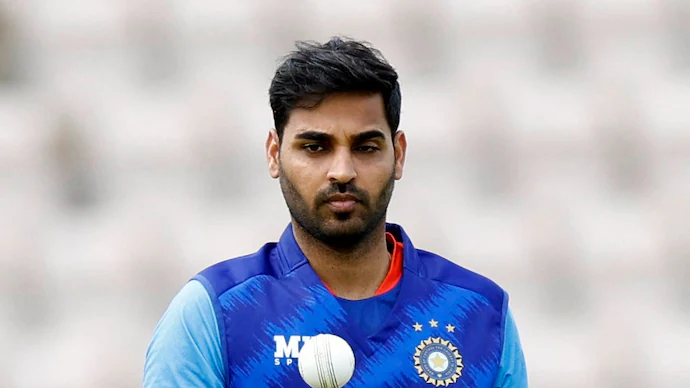 Bhuvneshwar added to India T20I squad as cover for injured Arshdeep