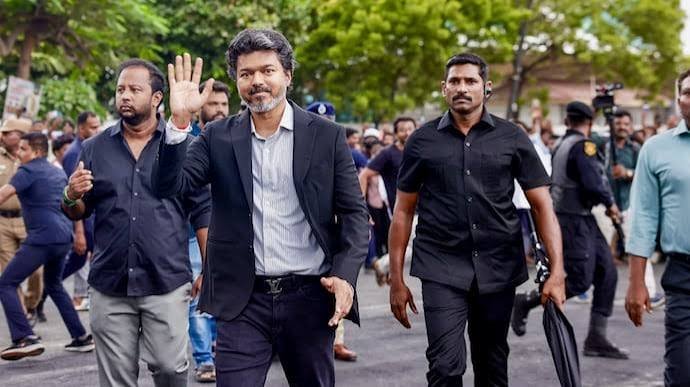 TN CM Vijay inaugurates knowledge centre, holds massive roadshow in Coimbatore
